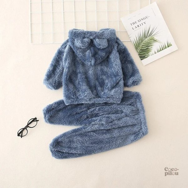Pyjama bébé en flanelle, idéal pour les nuits douillettes