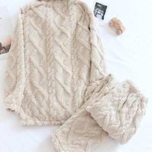 Pyjama Pilou Pilou femme en flanelle douce