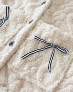 Ensemble pyjama flanelle femme, style décontracté