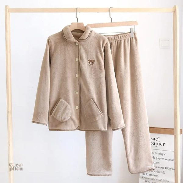 Vêtements de nuit homme en flanelle agréable