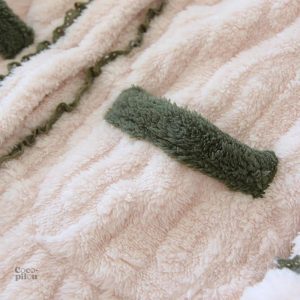 Pyjama d'hiver femme en matière douce et chaude