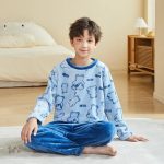 Pyjama hiver garçon Pilou Pilou confortable et doux