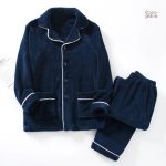 Pyjama chaud homme en flanelle, confort optimal
