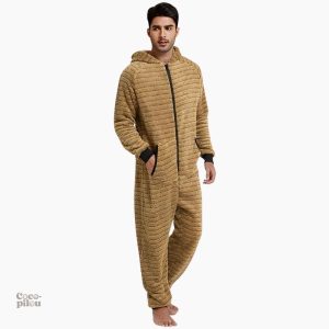 Pyjama homme combinaison Pilou Pilou confortable et chaud