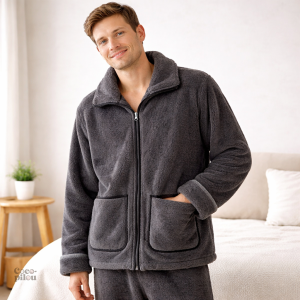 Confortable pyjama Pilou Pilou pour homme, idéal pour l'hiver