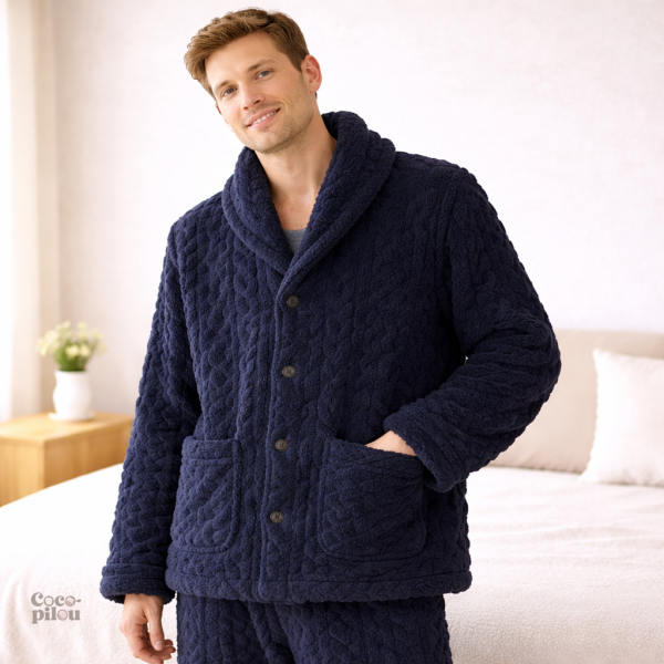 Pyjama Pilou Pilou homme, confort et chaleur pour l'hiver