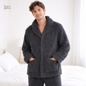 Pyjama Pilou homme chaud pour les nuits d'hiver