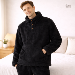 Pyjama Pilou Pilou homme en tissu polaire chaleureux
