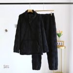Pyjama homme en pilou pilou, idéal pour les nuits d'hiver