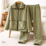 Pyjama moumoute homme confortable en pilou pilou