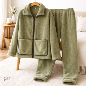 Pyjama moumoute homme confortable en pilou pilou