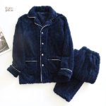 Vêtement de nuit Pilou pour homme, style décontracté et chaleureux