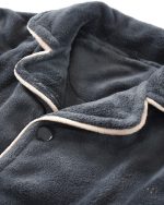 Pyjama polaire pour homme, style décontracté