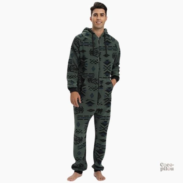 Pyjama homme une pièce Pilou Pilou confortable et douillet