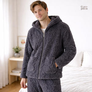 Pyjama Pilou Pilou pour homme, coupe intégrale et douce