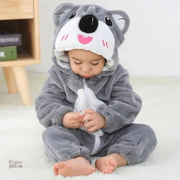 pyjama-koala-bebe-1 Pyjama bébé koala en pilou pilou doux et confortable