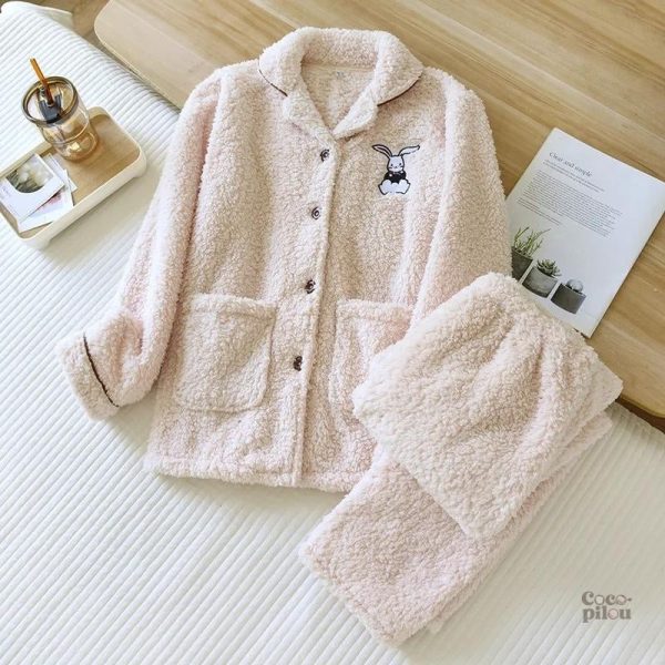 pyjama-lapin-pilou-pilou-1 Pyjama lapin Pilou Pilou doux et confortable pour les nuits d'hiver