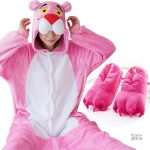 Ensemble Pilou Pilou Léopard Rose