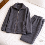 Pyjama molleton homme confortable et doux