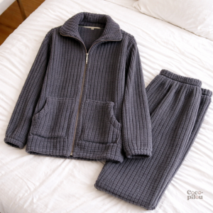 Pyjama molleton homme confortable et doux
