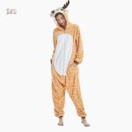 Pyjama onesie confortable femme en pilou pilou doux