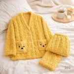 Pyjama jaune Pilou Pilou femme confortable
