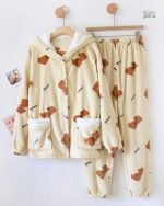 Pyjama Pilou Pilou femme motif animal doux et confortable