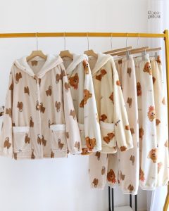 Pyjama Pilou Pilou femme style animal, parfait pour les soirées cocooning