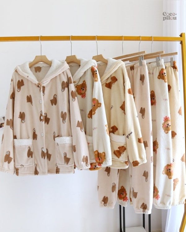 Pyjama Pilou Pilou femme style animal, parfait pour les soirées cocooning