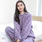 Pyjama Pilou Pilou violet doux et confortable
