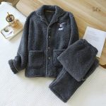 Pyjama plaid pour homme confortable et chaud