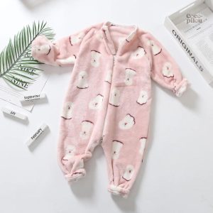 Pyjama polaire bébé doux et confortable pour nuits paisibles