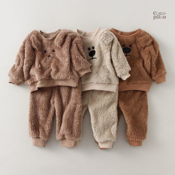 Pyjama polaire enfant avec motifs colorés