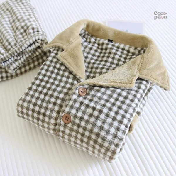 Détente avec pyjama polaire pour homme