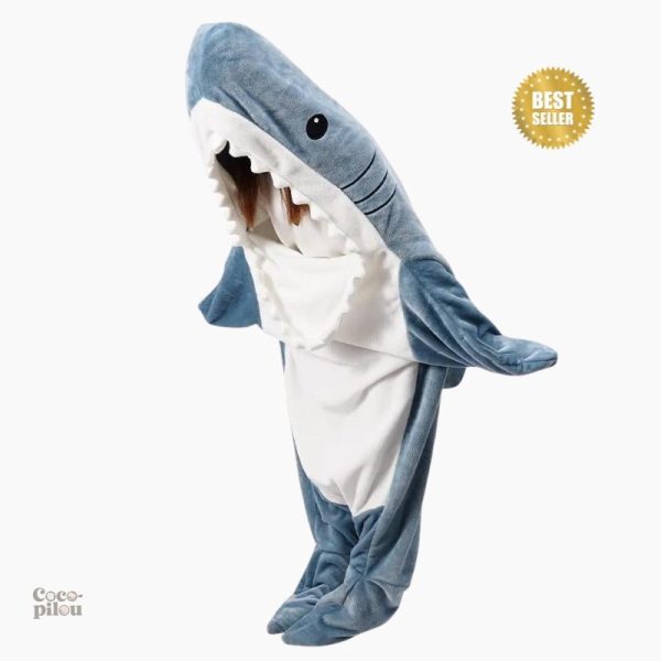 Pyjama requin pour enfants, confortable et ludique