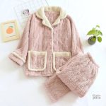 Ensemble de nuit rose Pilou Pilou féminin