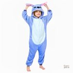 Pyjama Stitch garçon en pilou pilou pour fille