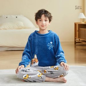 Pyjama tout doux garçon Pilou Pilou