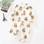 Pyjama velours bébé Pilou Pilou