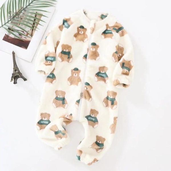 pyjama-velours-bebe-1 Pyjama velours bébé Pilou Pilou