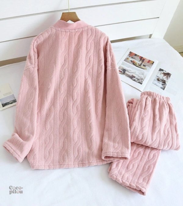 Ensemble pilou pilou femme en velours