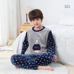 Pyjama velours garçon Pilou Pilou