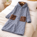 Robe de chambre à capuche homme Pilou Pilou