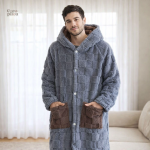 Robe de chambre Pilou Pilou pour homme confortable