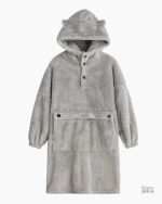 Robe de chambre chaude en tissu Pilou Pilou pour homme