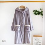 Robe de chambre en éponge pour femme