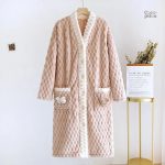 Robe de chambre en laine Pilou Pilou pour femme
