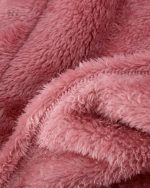 Robe d'intérieur chaude en laine pour les femmes