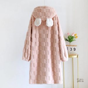 Robe de chambre femme Pilou Pilou, idéale pour l'hiver
