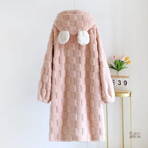 Robe de chambre femme Pilou Pilou, idéale pour l'hiver